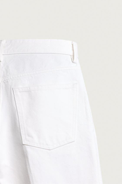 ZARA ДЖИНСЫ RELAXED FIT СО СТРЕЛКАМИ, БЕЛЫЙ