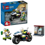 Конструктор LEGO City 60455 Полицейская погоня на мотоцикле