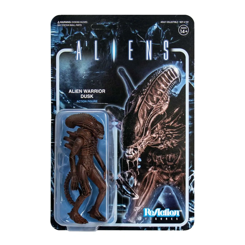 Фигурка Super7 - Aliens ReAction Figures Wave 1 - Alien Warrior Dusk Brown