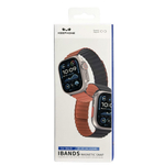 Сменный ремешок для Apple Watch 49/45/44/42мм Keephone Ibands Magnetic Snap (KPIBA49CAHOG) оранжевый