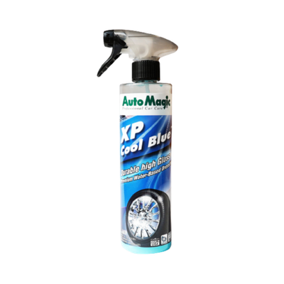 AutoMagic XP COOL BLUE Средство для чернения резины 473 мл