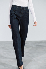 ДЖИНСЫ FLARE С ВЫСОКОЙ ПОСАДКОЙ — ZW COLLECTION — ZARA