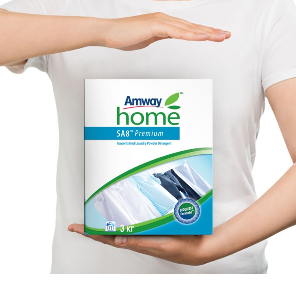 Amway Home™
SA8™ Premium Порошок стиральный концентрированный, 3 кг