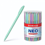 Ручка шариковая 0,7 мм, синяя "Neo Pastel pearl" (ErichKrause)