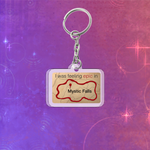 Акриловый брелок "Vampire Diaries: Feeling Epic in... Mystic Falls"