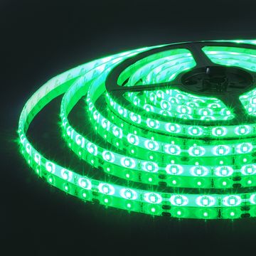 Светодиодная лента 2835/60 LED 4.8W IP65 зелёный свет Elektrostandard