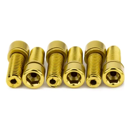 Болты Mission Stem Bolts 23mm Gold