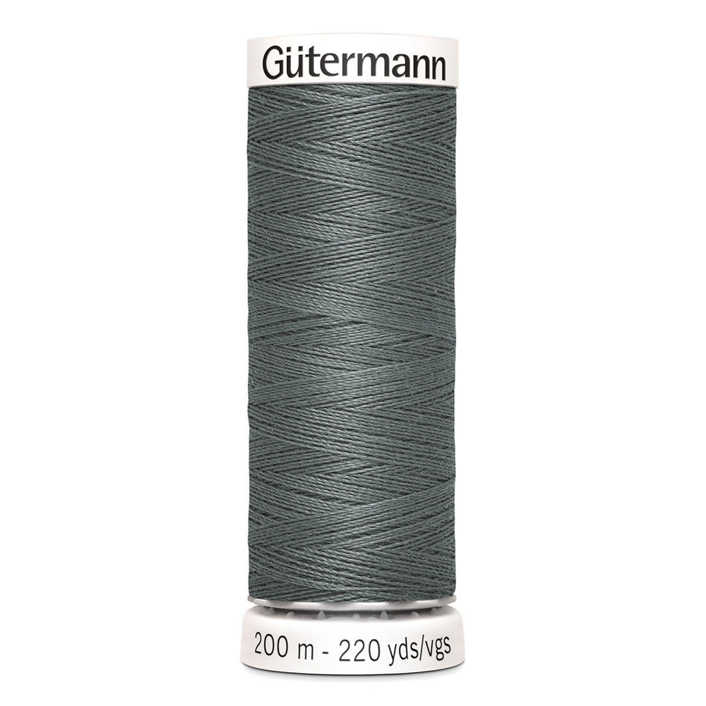 01 Нить Sew-All 100/200 м для всех материалов, 100% полиэстер Gutermann 748277 (701 перламутрово-грифельный)