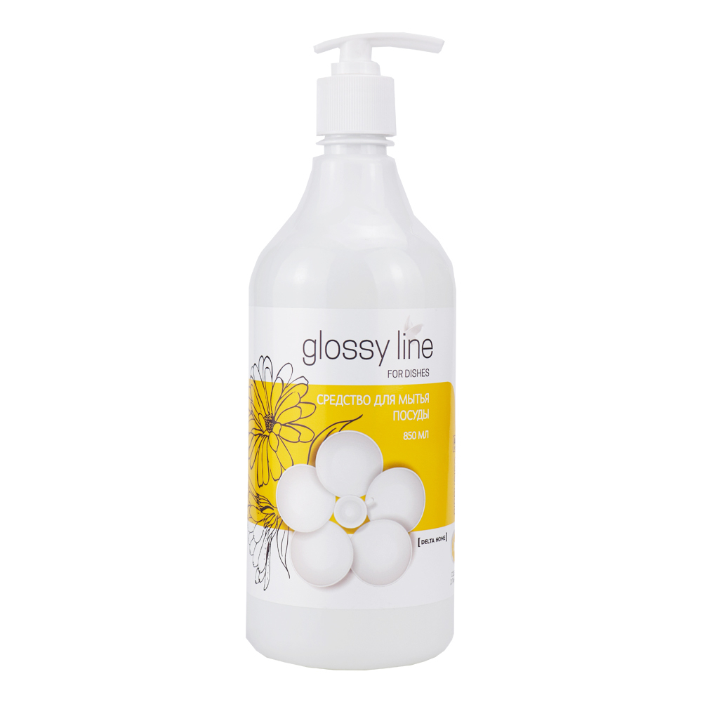 Средство для мытья посуды Glossy Line «Calendula» 850 мл