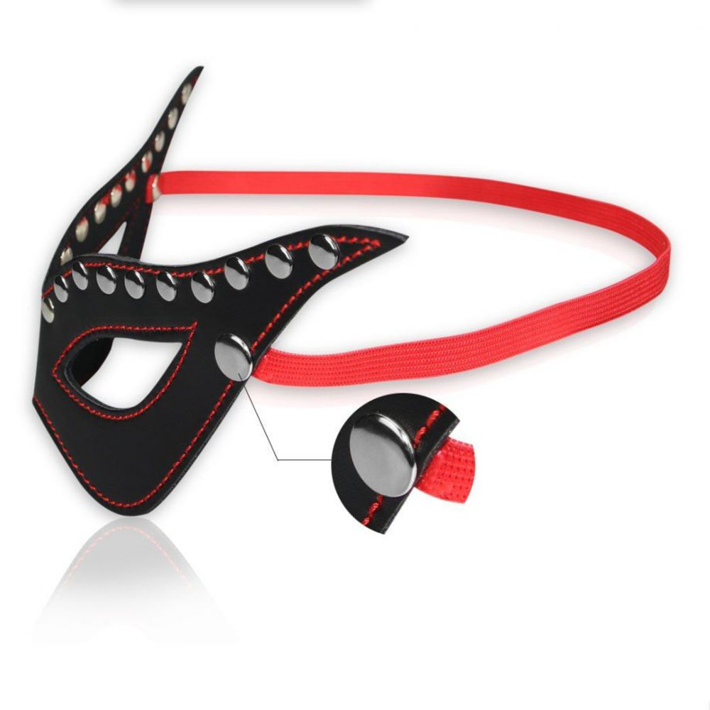 Маска Bondage Fetish Masquerade Mask "Зебра" от LOVE TOY