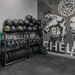 Медицинбол набивной (Wallball) PROFI-FIT 5 кг