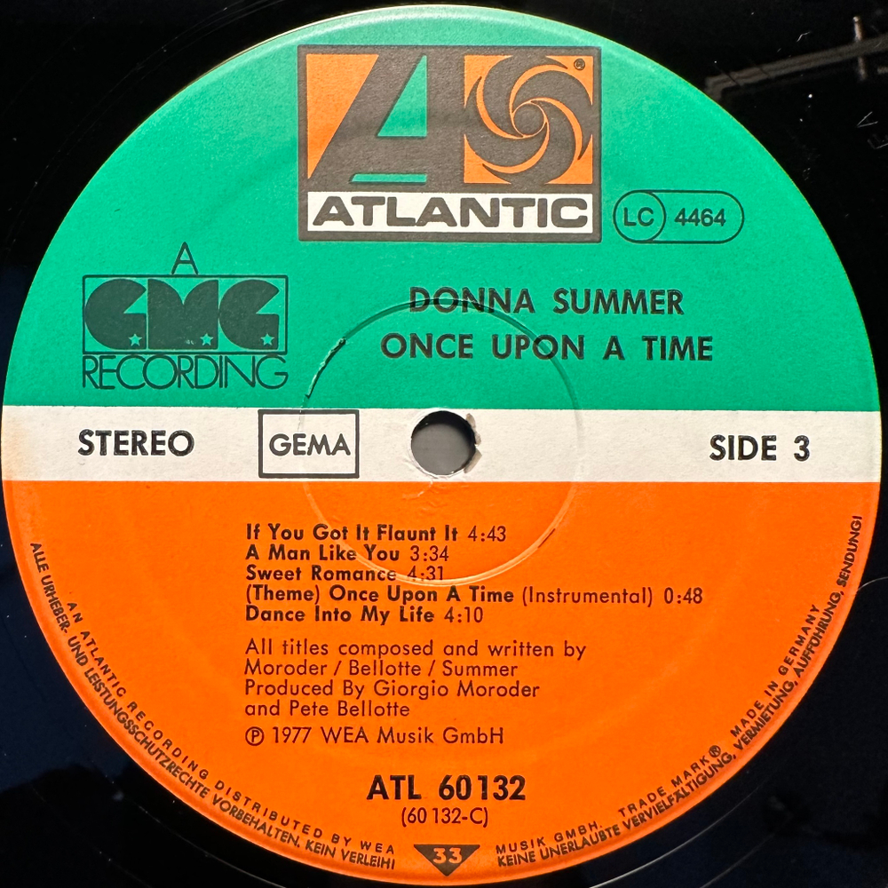 Donna Summer - Once Upon A Time 2LP (Германия 1977г.)