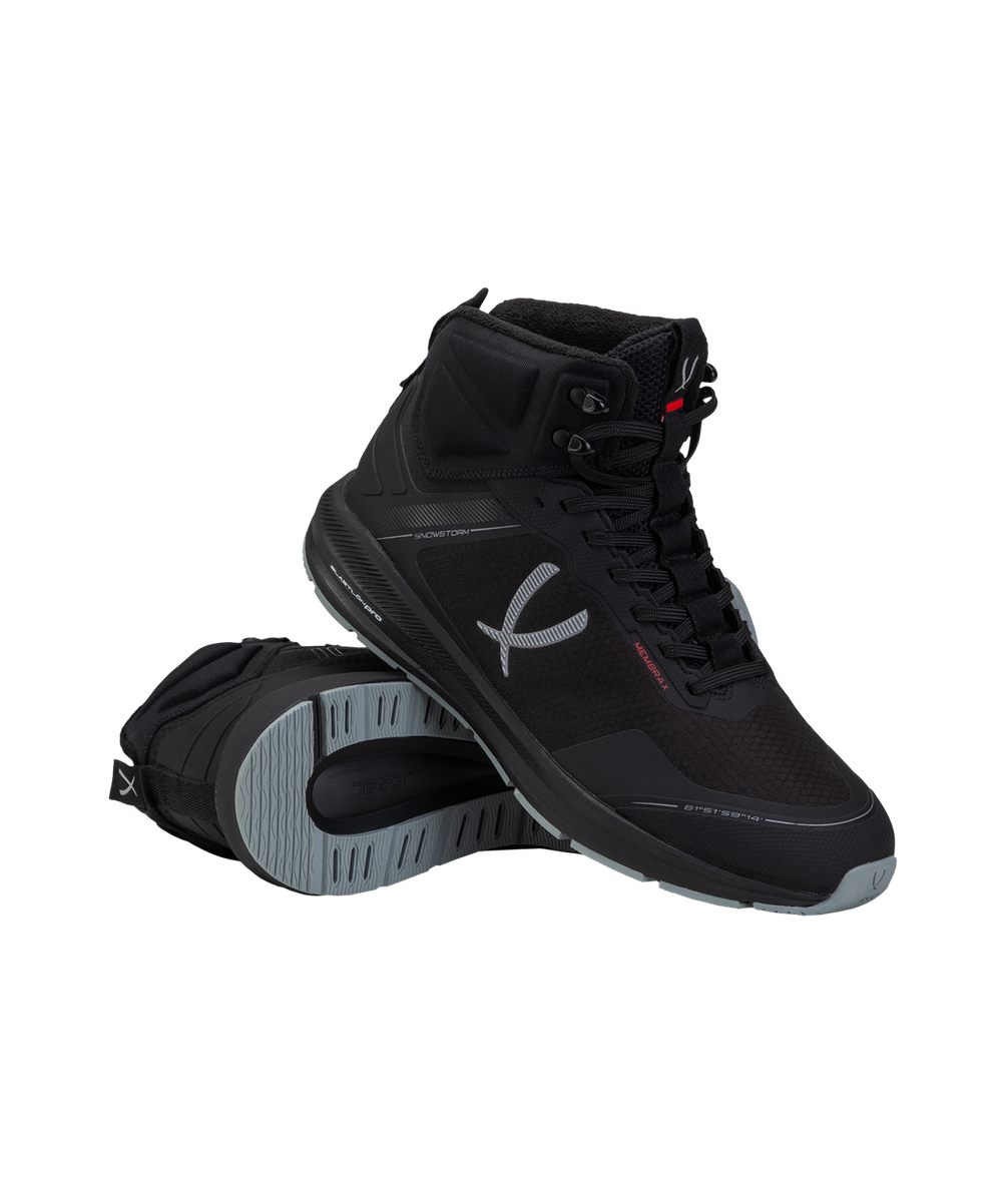 Кроссовки с мембраной Snowstorm MID Black/grey