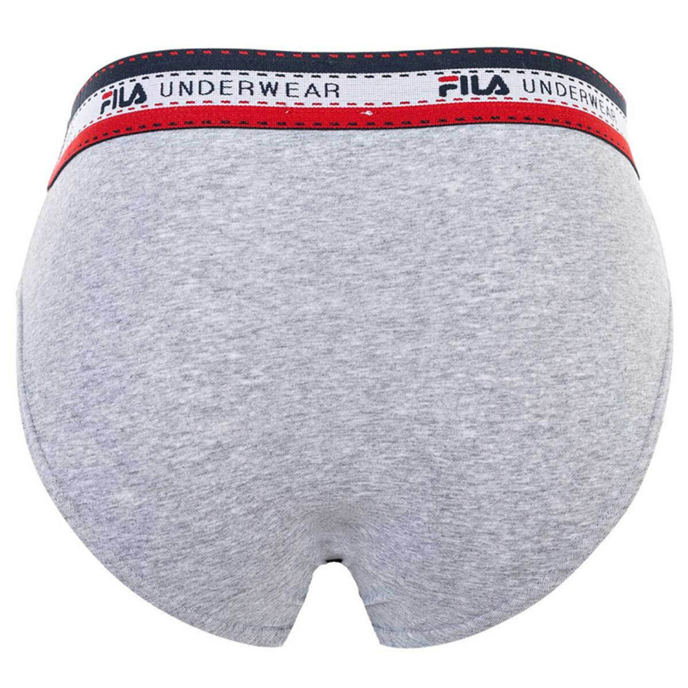 Боксерки теннисные Fila Man Brief 1 pack - grey