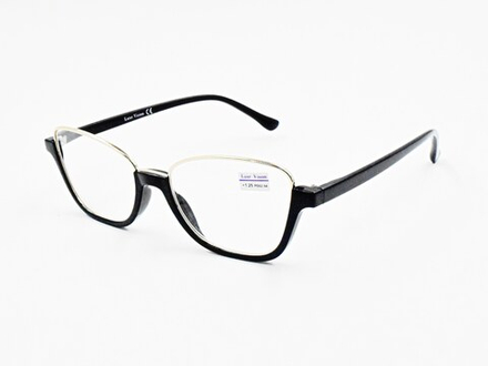 Готовые очки LUXE VISION 7008 C1 ЧБ +1 50