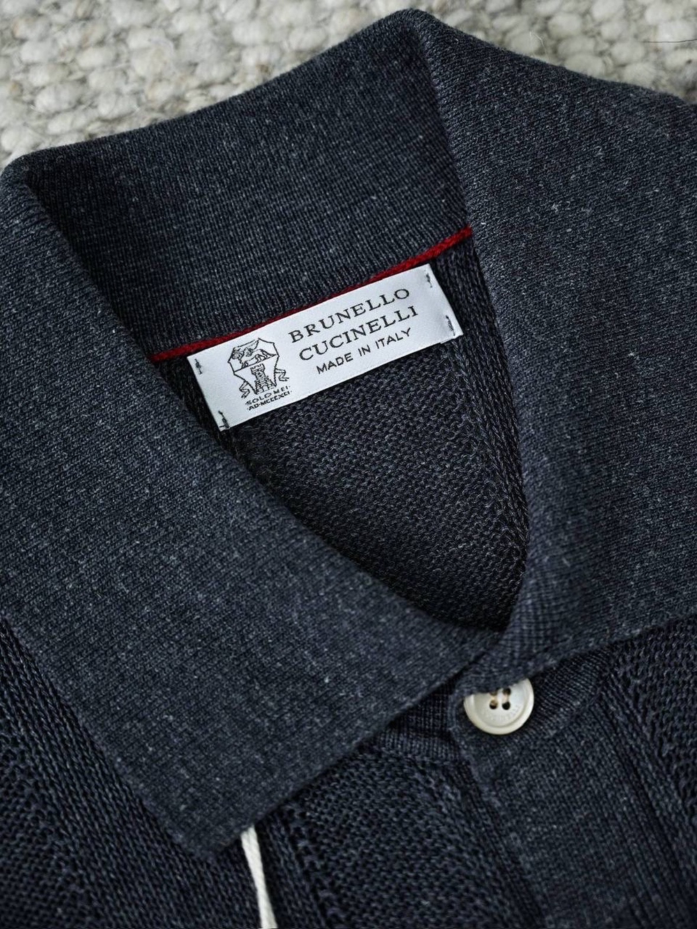 Поло-Кардиган Brunello Cucinelli