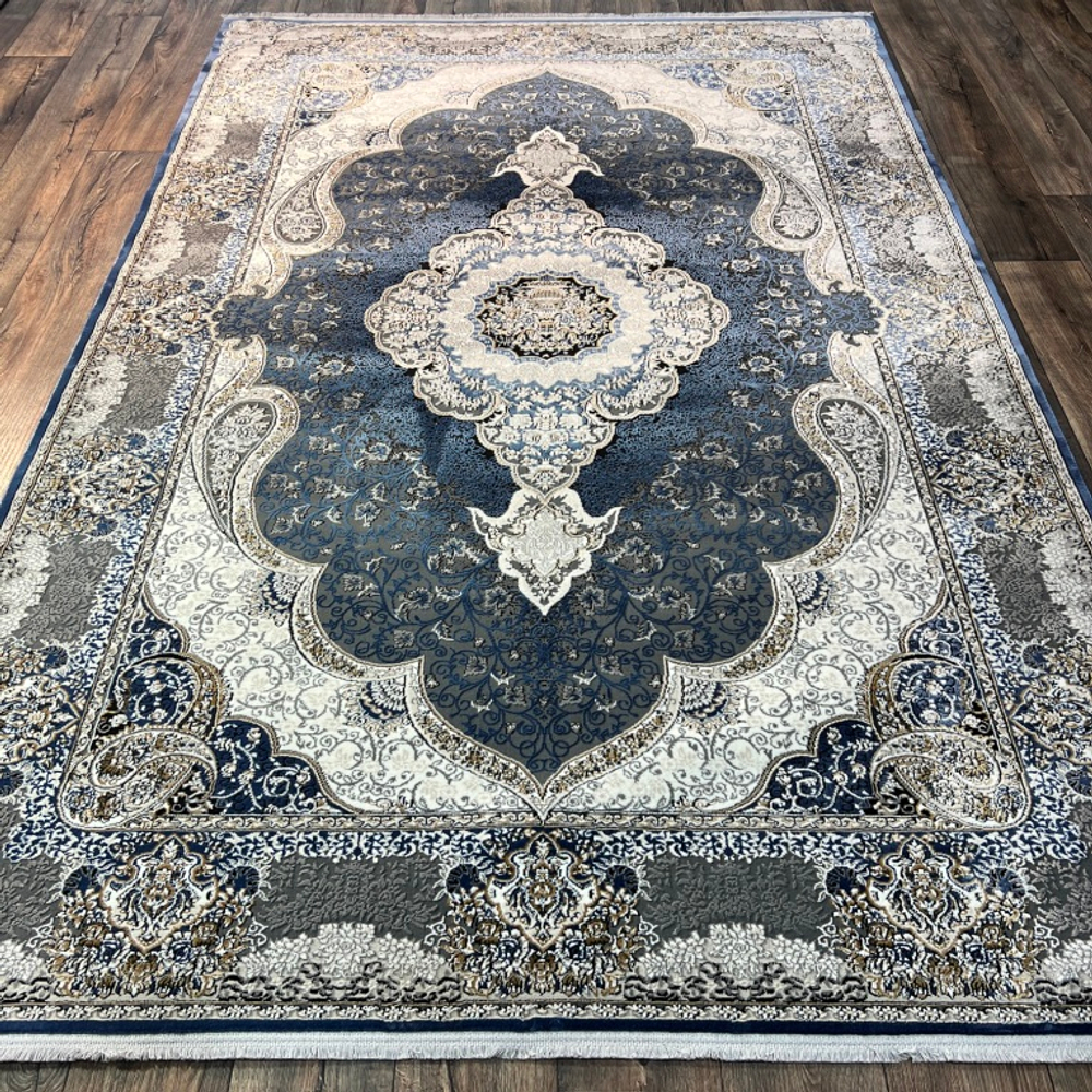Турецкий ковер ISFAHAN 29047A BLUE-BLUE