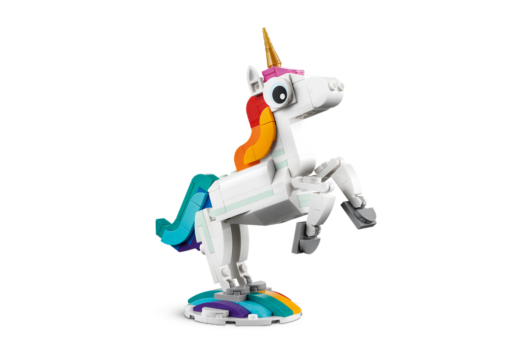 Конструктор Лего Креатор Волшебный единорог 31140 | LEGO Creator Magical Unicorn набор 3 в 1 с единорогом 145 деталей 7+