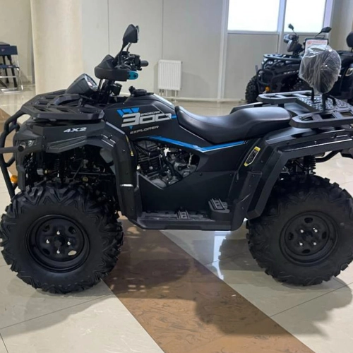 Квадроцикл (комплект для сборки) Explorer 300 4х2 Черный матовый (RR)