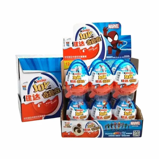 Шоколадное яйцо, Kinder Человек-Паук 20 гр (Европа)