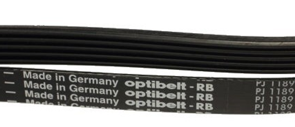 Ремень 1189 J5 Optibelt для стиральной машины Ariston/Bosch/Whirlpool 1189 J5/1194 j5 - 481281728269, 29794_
