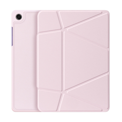 Чехол книжка розового цвета от Dux Ducis для планшета Samsung Galaxy Tab A9 Plus и Tab 11 Plus, серия Vers Series Case, с магнитным держателем Pencil