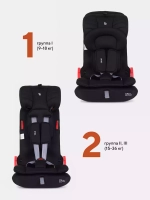 Автокресло RANT ZY25 "Taxi" (Black) группа 1-2-3 (9-36 кг)
