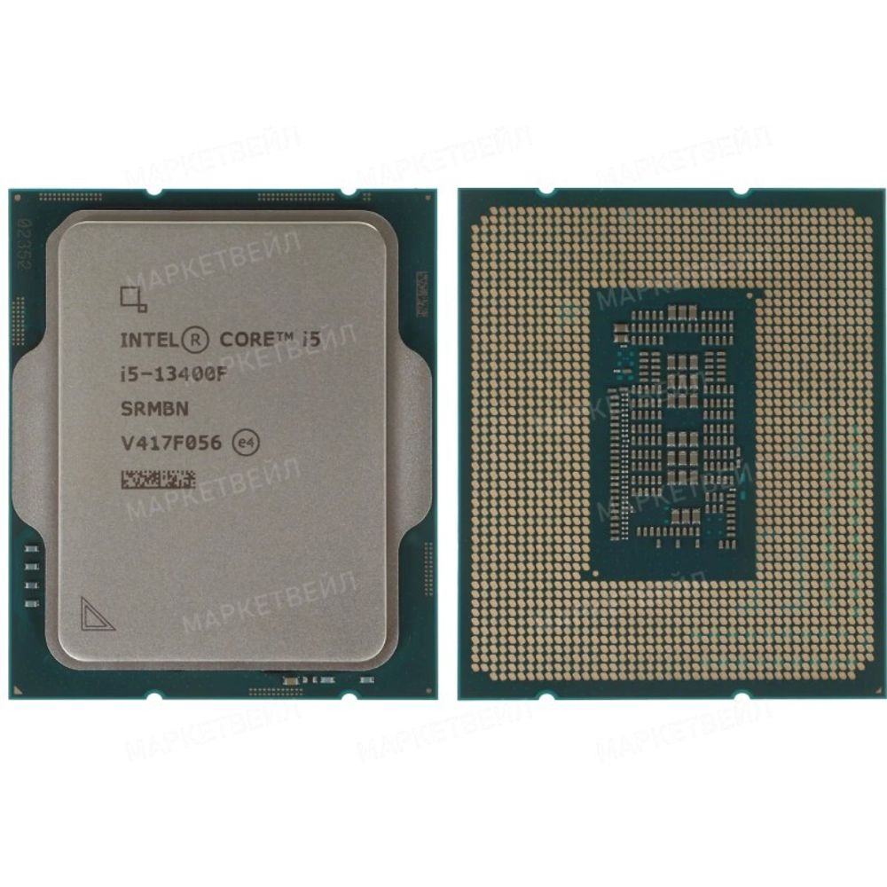 Процессор Intel Core i5-13400F, SRMBN (2.5GHz/20MB/10 cores) LGA1700, TDP 65W, OEM