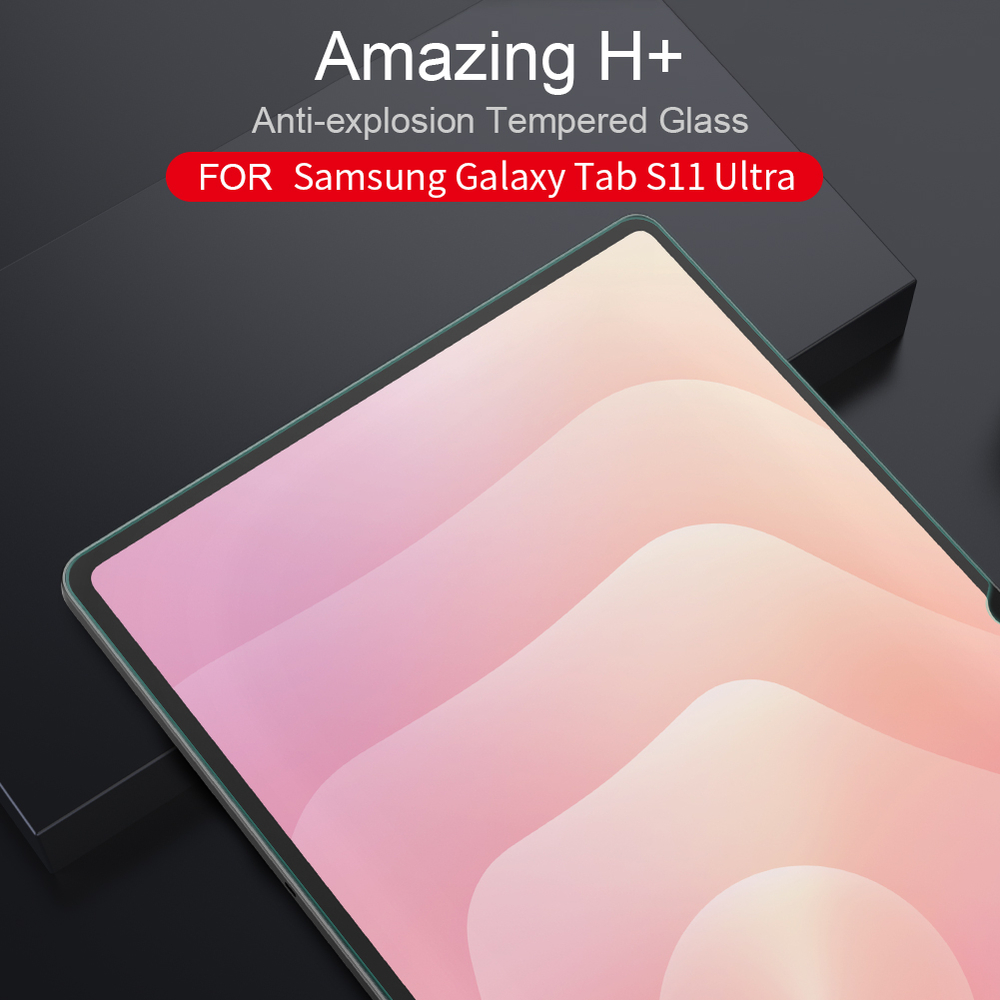 Закаленное стекло для планшета Samsung Galaxy Tab S11 Ultra, толщина 0,3мм, серия H+ Anti-Explosion Glass Screen Protector от Nillkin