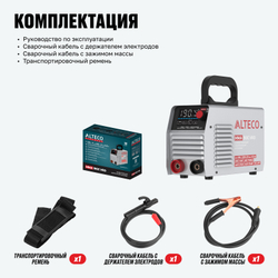 Инверторный сварочный аппарат ALTECO MMA 190C VRD