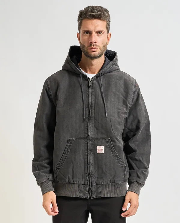 Куртка джинсовая утепленная мужская LEVI'S POTRERO DENIM HOODY DOUBLE DUTY T