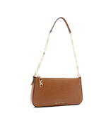 Кожаная Наплечная сумка Michael Kors - коричневый(32R4G8EW6E)