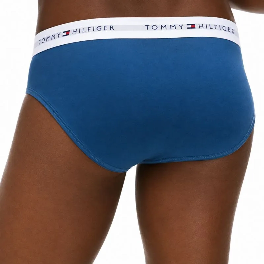Мужские спортивные боксеры Tommy Hilfiger Stretch Cotton Brief 3P - carbon navy