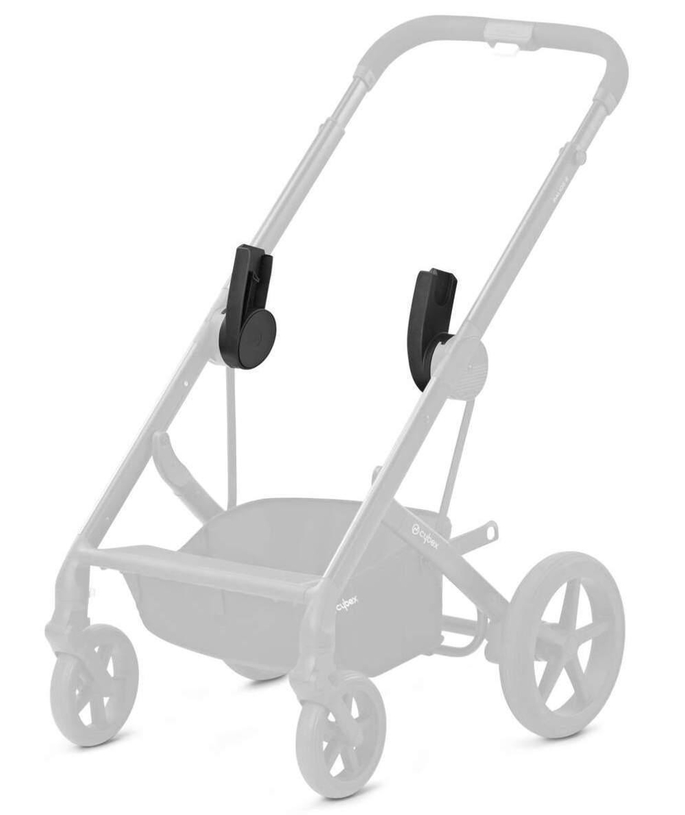 Коляска Cybex Balios S Lux TPE complete Cloud T Peach Pink Plus 3 в 1 Seashell Beige с дождевиками