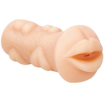 Телесный мастурбатор-ротик REALSTUFF YOUNG LIPS (Цвет: телесный)