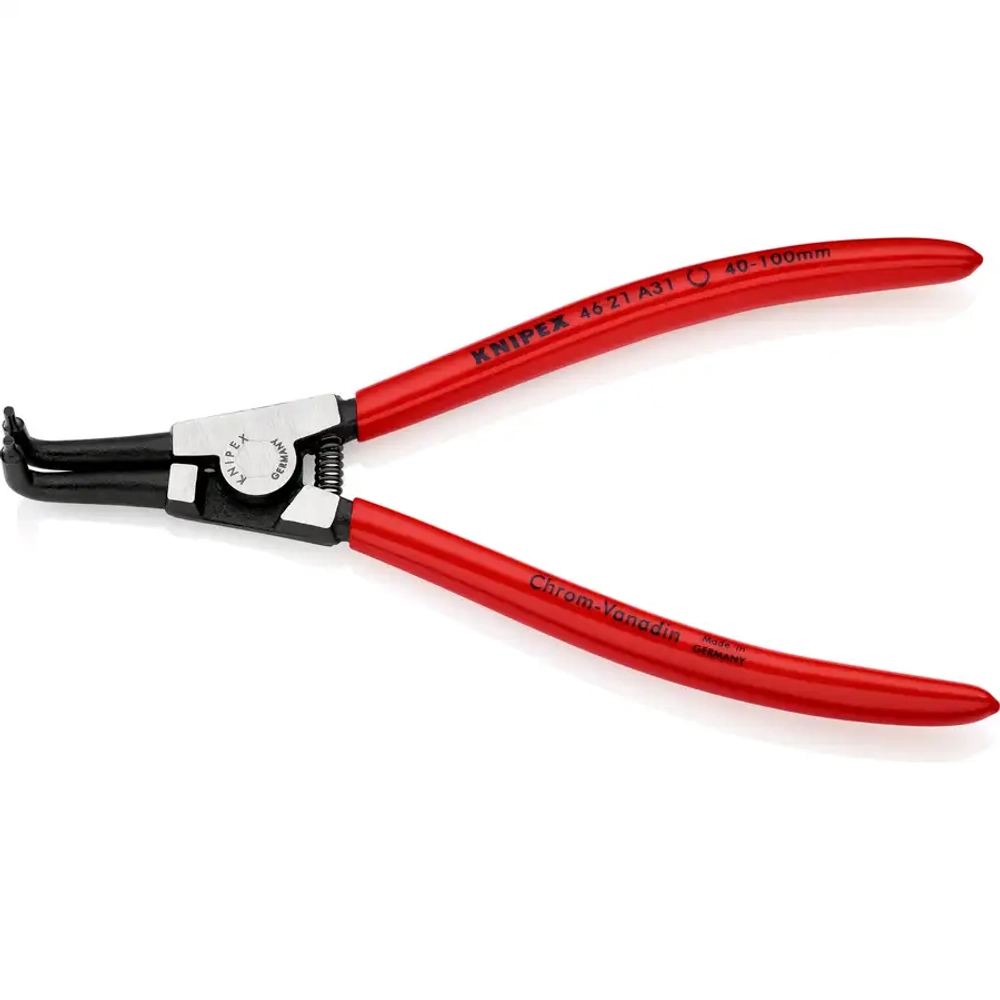 Щипцы для стопорных колец черненые 200 мм Knipex 46 21 A31