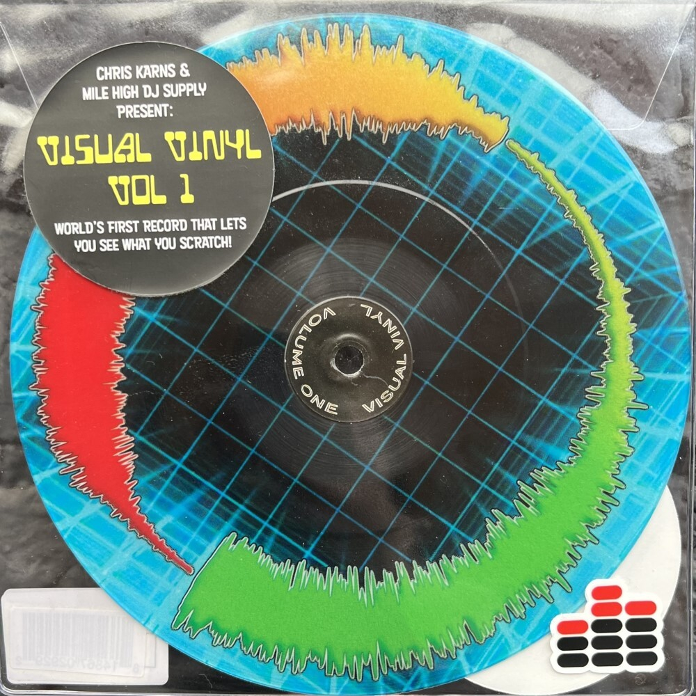 Chris Karns Visual Vinyl Volume 1 (7") laser mesh