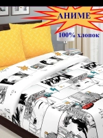 1,5 спальное подростковое "Анимэ" СОНиСОН, 100% хлопок