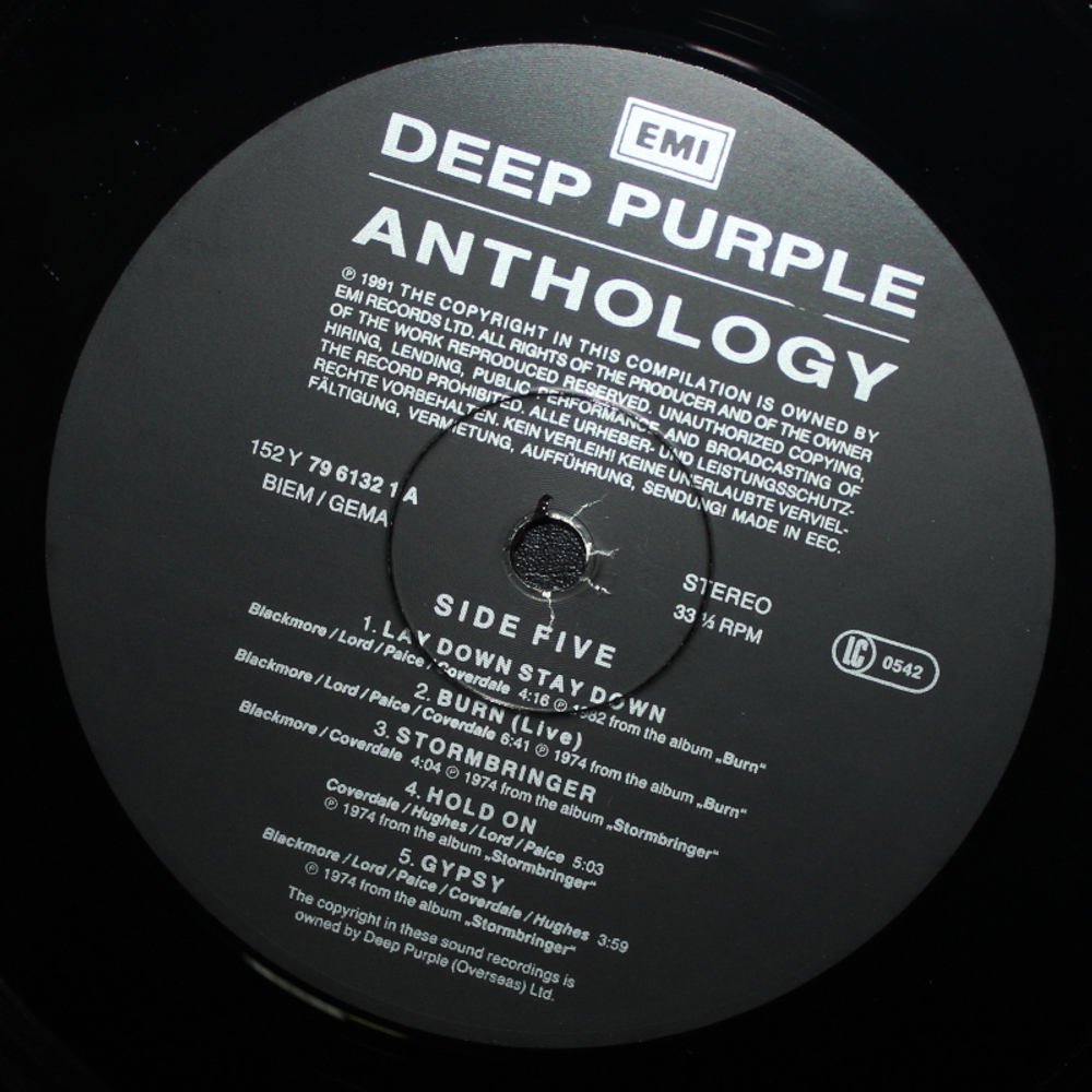 Deep Purple / Anthology (3LP)