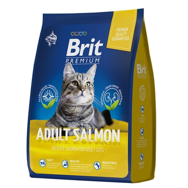 Brit Premium Cat Adult Лосось для кошек 2 кг