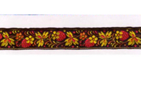 Тесьма жаккард, с1852, рис. 9437, ш. 2,2 см