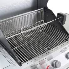 Газовый гриль Primeliner S3, 4 горелки (c ИК-горелкой), нержавеющая сталь (комплектация Deluxe)