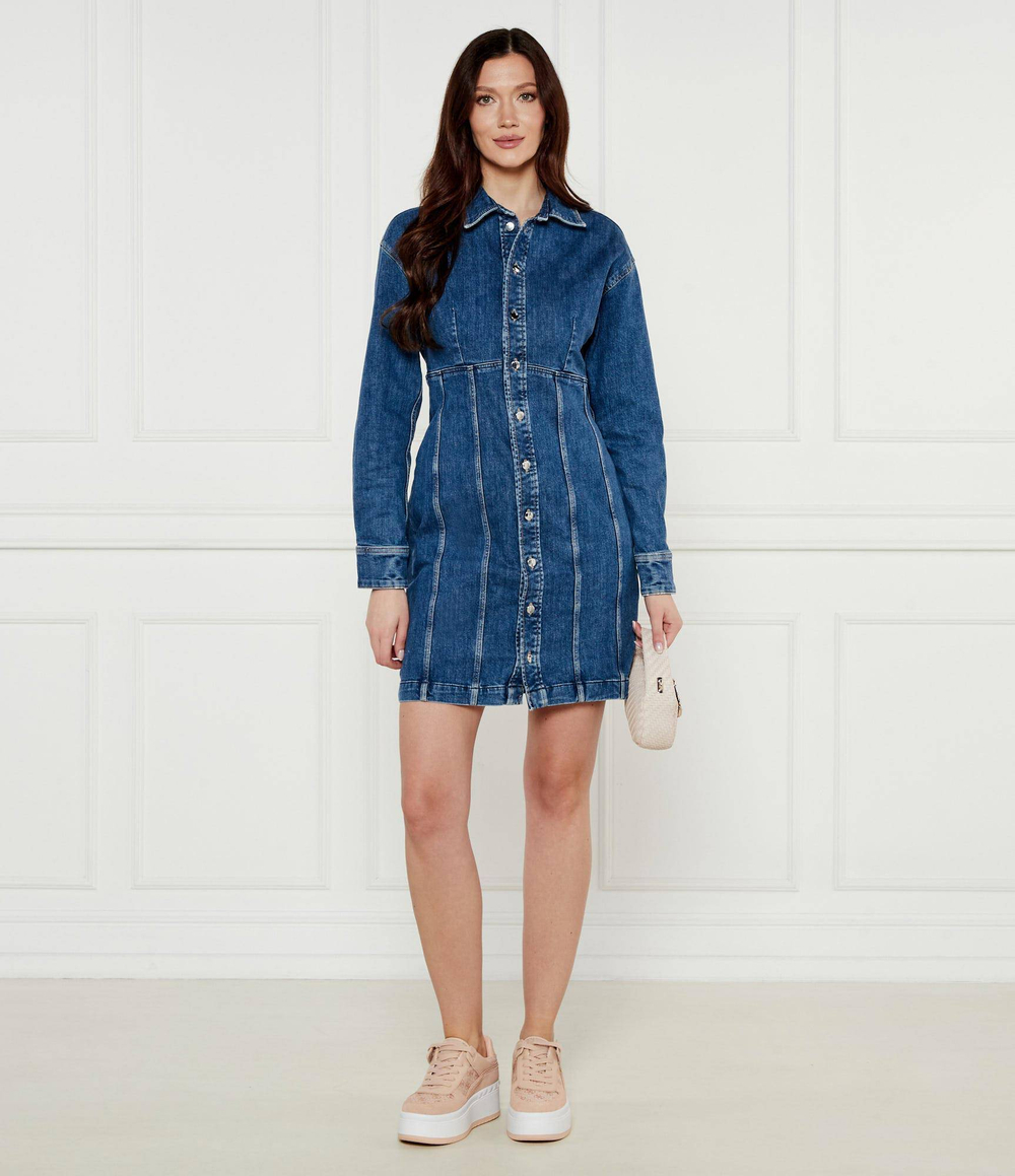 Джинсовое платье MIRIA GUESS - голубой(W5RK99 D4H71)
