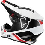 Sector Split Helmet / Черно-белый
