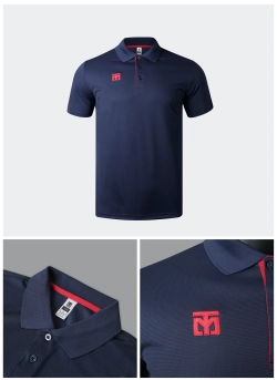 Футболка-поло Mooto Dri-Fit Polo Shirt синяя