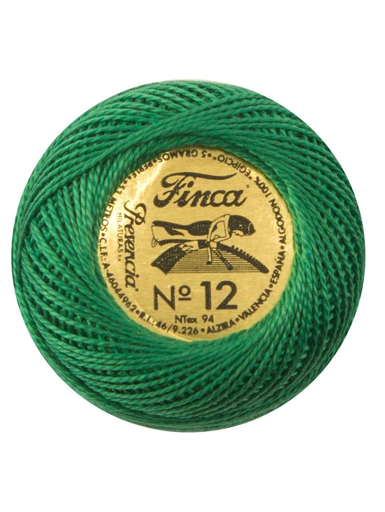 Мулине Finca №12 Perle (Жемчужное), цв. 4368 / 1 мот. х 53 метра Мулине Finca №12 Perle (Жемчужное), цв. 4368 / 1 мот. х 53 метра