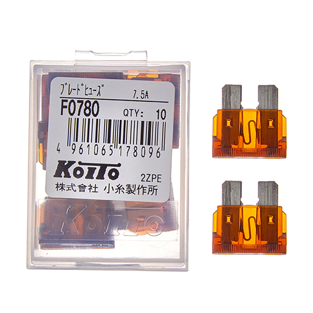 Предохранители Koito (кратность 10 шт.) F0780