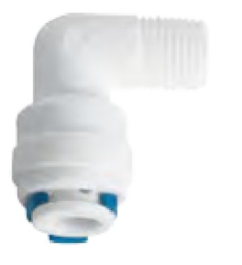 Фитинг угловой 1/4"х1/8", JG (трубка-резьба) QT-08A Naturewater (40-4-2)