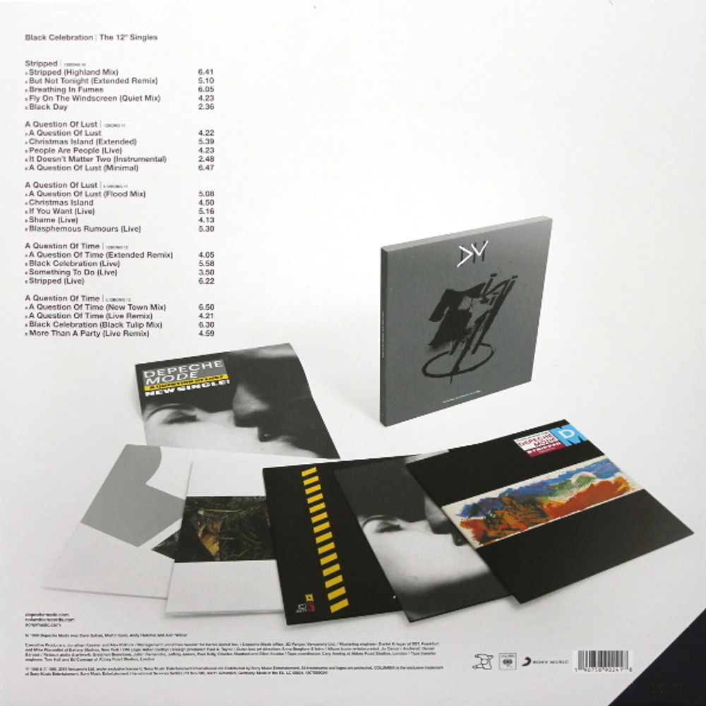 Depeche Mode / Black Celebration - The 12" Singles (5x12" Vinyl Single)