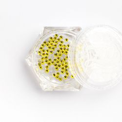1103 Стразы стеклянные Citrine SS4 (1,5 мм) 100 шт
